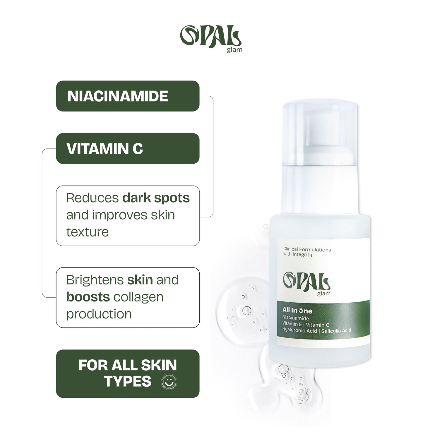 All in One Solution for skin